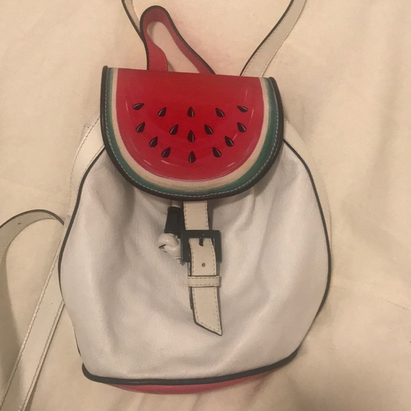 Sophia Webster mini watermelon leather backpack - Picture 3 of 6